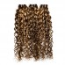 #4/27 Honey Blonde Highlight Water Wave Virgin Human Hair Bundles